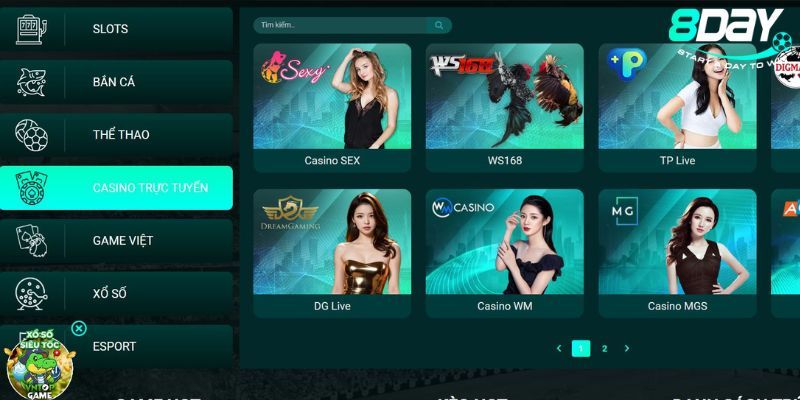 8day Casino 8day là gì?